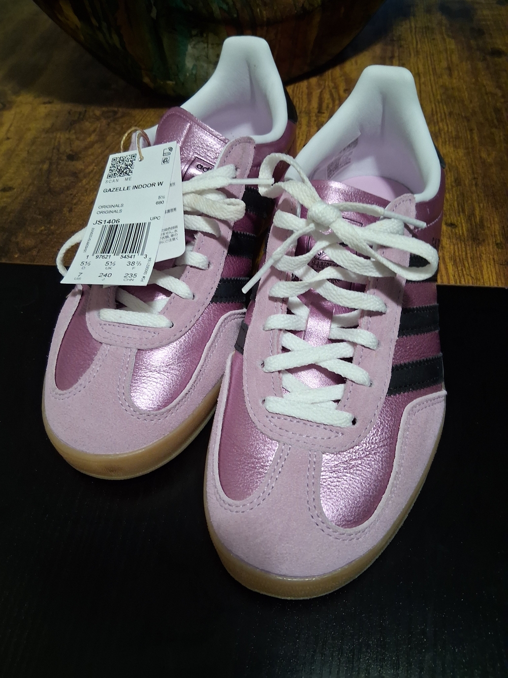 adidas Gazelle Indoor W Women’s Pink Athletic Sneakers